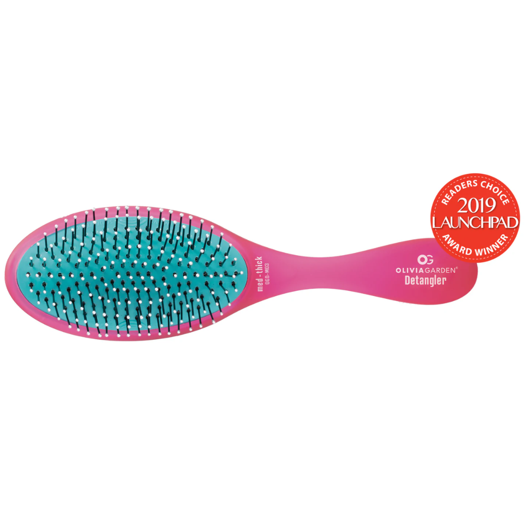 OG Detangler Brush - Medium-Thick Hair, Pink OGD-M03