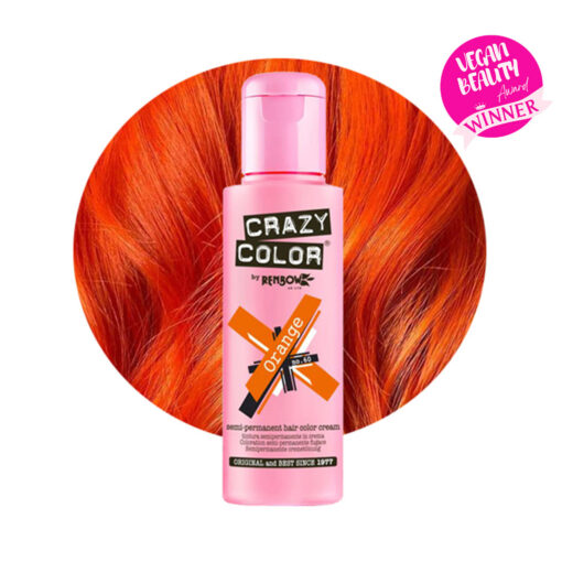 Semi Permanent Hair Dye - 60 Orange