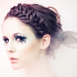 Alternative view of Peacock Paper Lashes