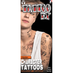 Alternative view of Character Tattoos – Hipster