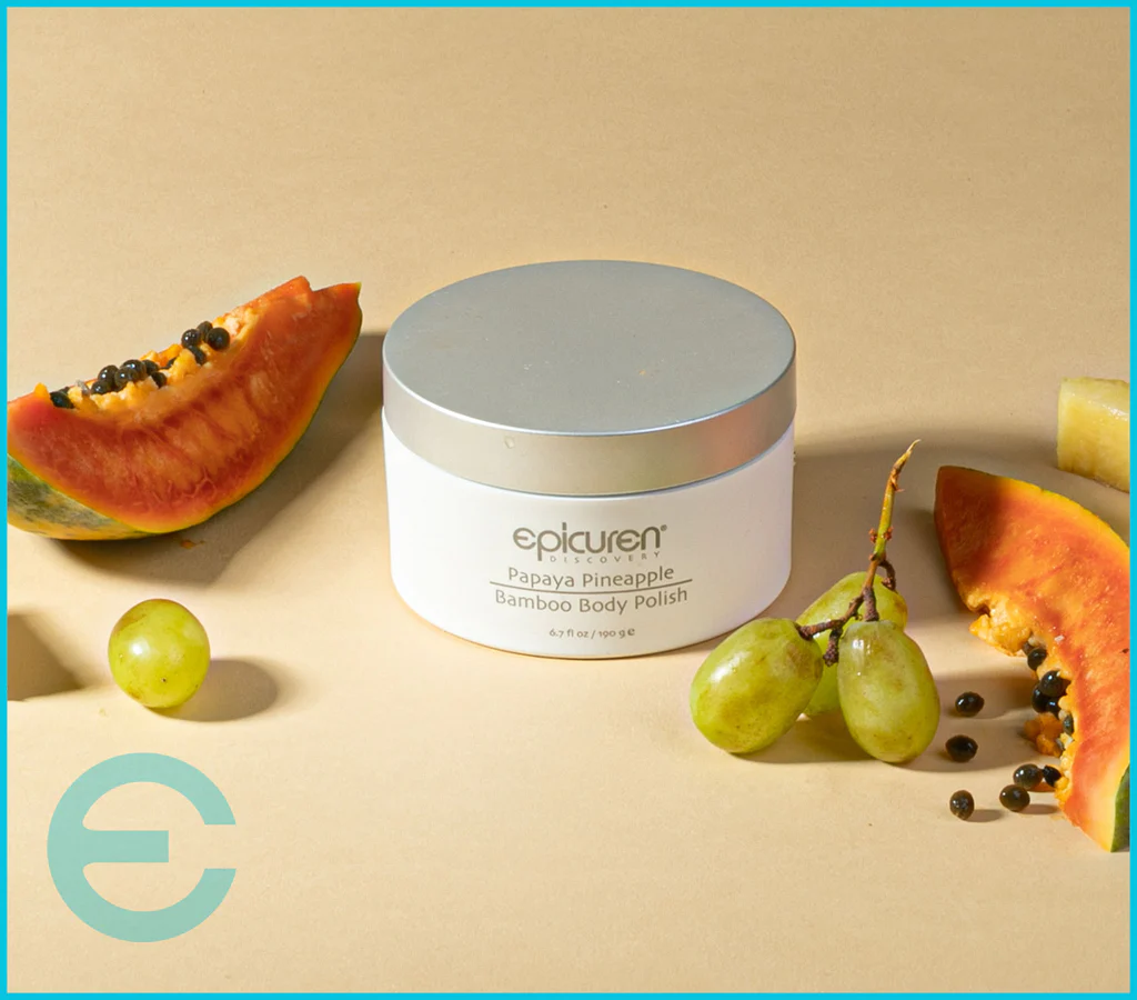 Papaya Pineapple Bamboo Body Polish - Image 4