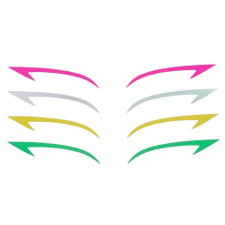 Pussycat Eye Stickers