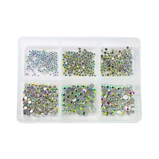 Rhinestone Gems - 6 Well