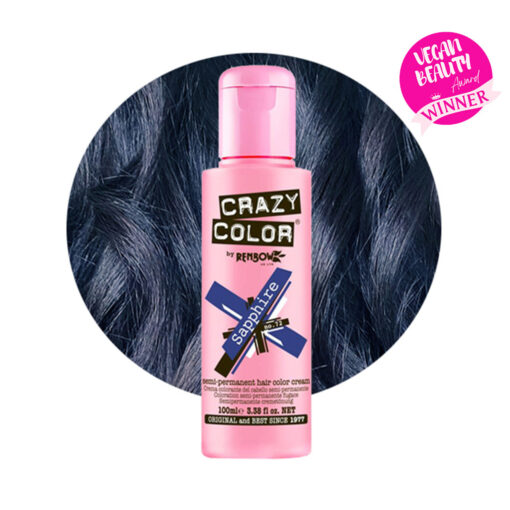 Semi Permanent Hair Dye, Small - 72 Sapphire