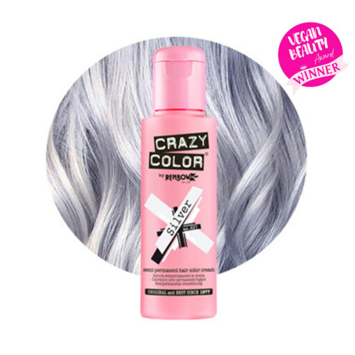 Semi Permanent Hair Dye - 27 Silver