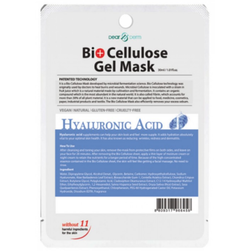 Bio Cellulose Gel Mask - Hyaluronic Acid