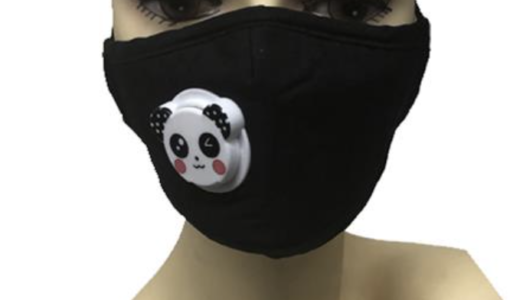 Face Mask with Character Vent