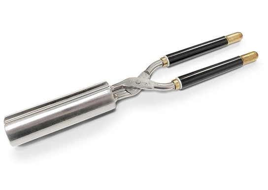 Silky Beveled Pressing Iron Senior - Silver 1 1/4"
