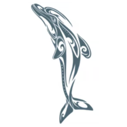 Tribal Tattoo - Dolphin