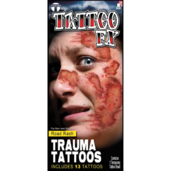 Trauma FX Tattoos - Road Rash