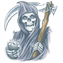 Extra Large Tattoos - Reaper