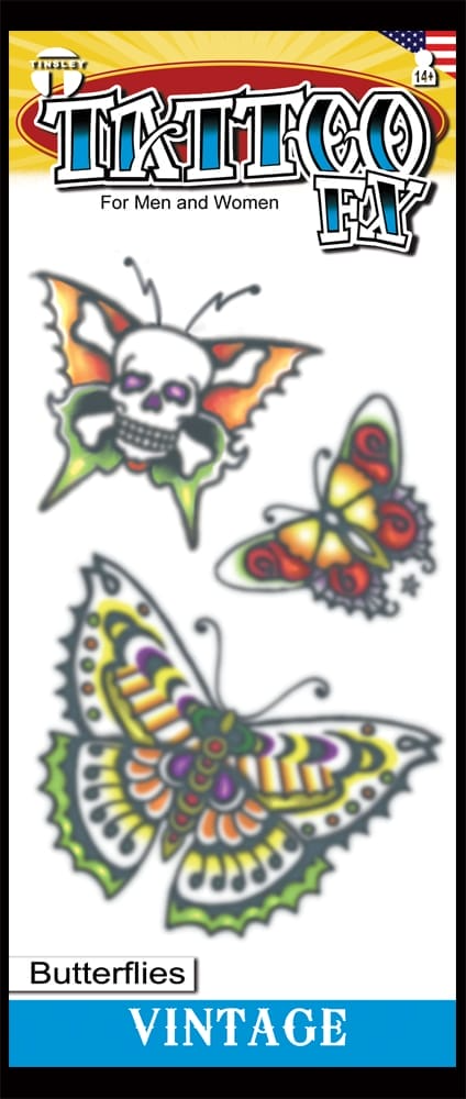 Vintage Tattoo - Butterflies - Image 2