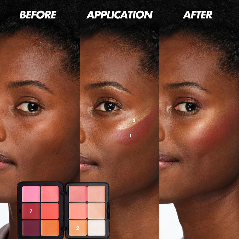 HD Skin Blush & Glow Palette - Nigel Beauty