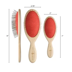 Alternative view of Untangle Wood Brush - Large