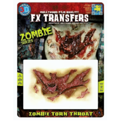 3D FX Transfers - Zombie Torn Throat