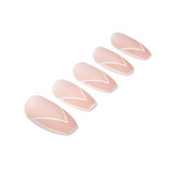 Alternative view of Nail Addict Eco Mani Press-Ons - French Nail Art