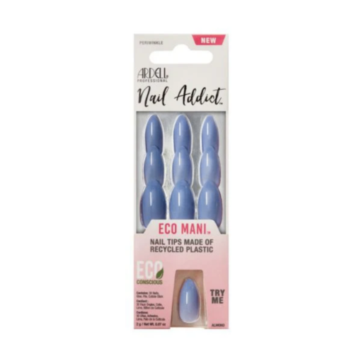 Nail Addict Eco Mani Press-Ons - Periwinkle