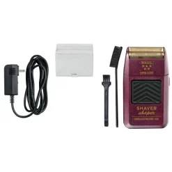 Alternative view of 5 Star Cord/Cordless Shaver/Shaper - Red