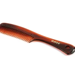 TC5 Tortoise Shell | Wide Tooth Style Grooming Comb with Long Handle