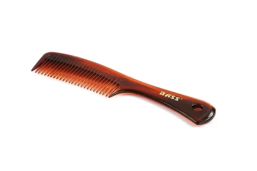 TC5 Tortoise Shell | Wide Tooth Style Grooming Comb with Long Handle