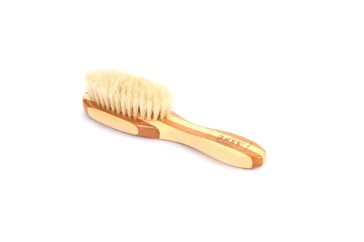 BB1 Striped | Extra Small Oval Style Hairbrush with Natural Bristles