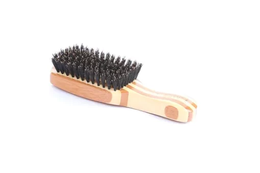 153 Striped Bamboo | Classic Club Style with Firm Natural Bristles