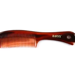Alternative view of TC5 Tortoise Shell | Wide Tooth Style Grooming Comb with Long Handle