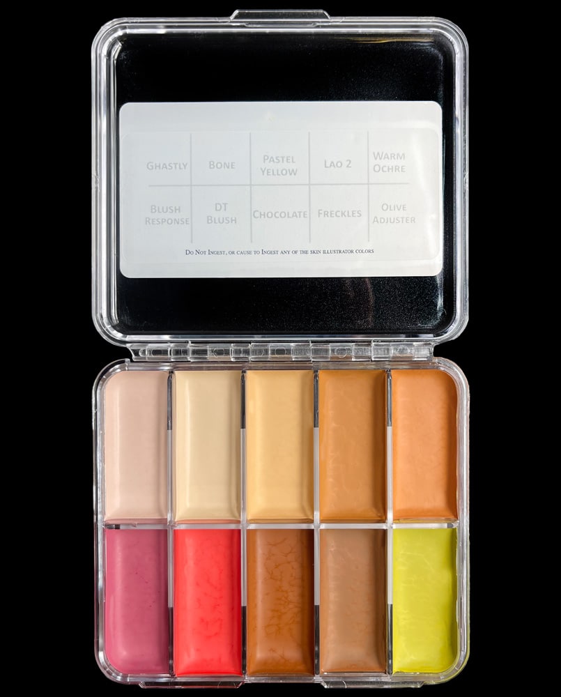 Adrian Rigby’s Bald Caps On Set Palette - Image 2