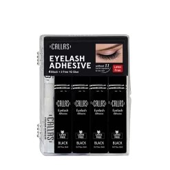 Eyelash Adhesive - 4 Black Set