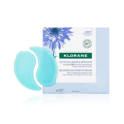 Smoothing and Soothing Eye Patches with Cornflower