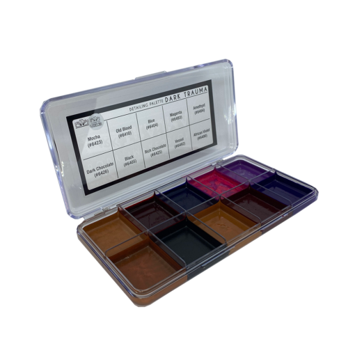 Alcohol Detailing Palette - Dark Trauma