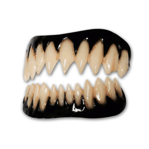 BLACK GUMMED PENNYWISE FX Fangs