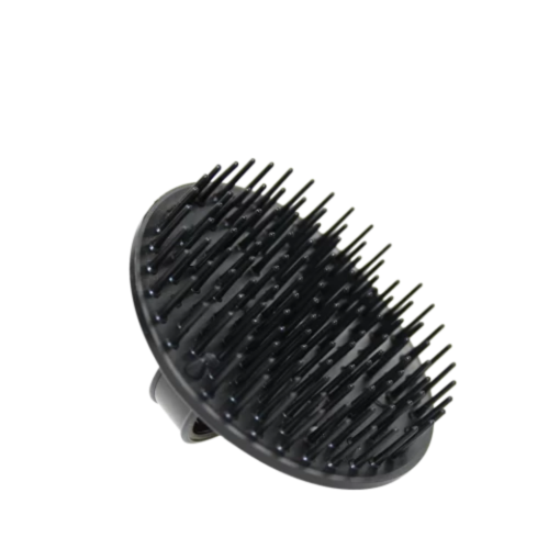 D6 Original Be Bop Scalp Massager & Shower Brush, Black