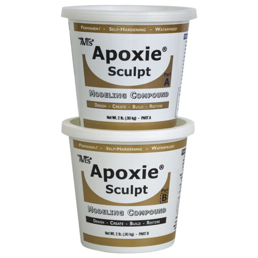 Apoxie Sculpt 2 Part Modeling Compound - 4lbs, White