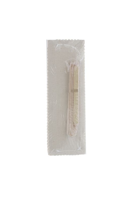 Natural Muslin Epilating Strips & Applicators, Combo Pack - Image 4