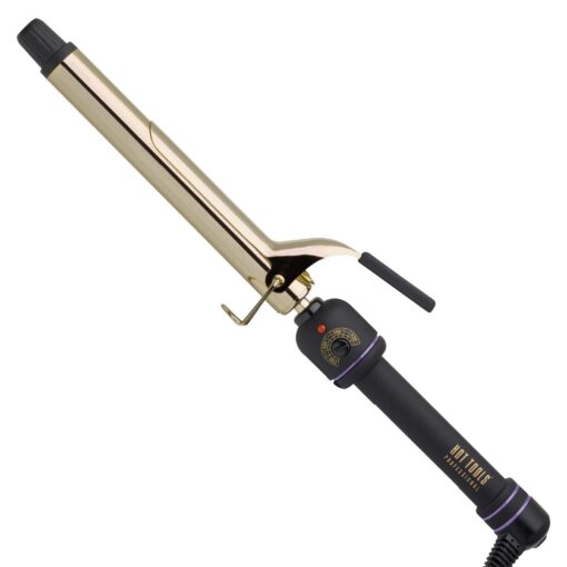24K Gold XL Barrel Curling Iron/Wand - 1 inch
