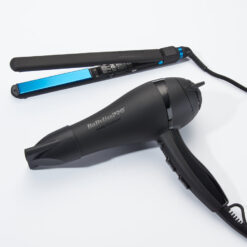 Alternative view of Nano Titanium Ionic Hair Dryer & 1" Ultra-Thin Flat Iron Set - Matte Black