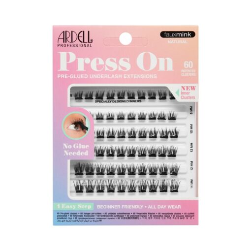 Press on Fauxmink Natural 60 Ct