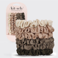 Alternative view of Satin Ultra Petite Scrunchies - 6pc