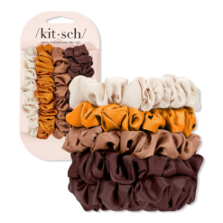 Satin Ultra Petite Hair Scrunchies - 5pc