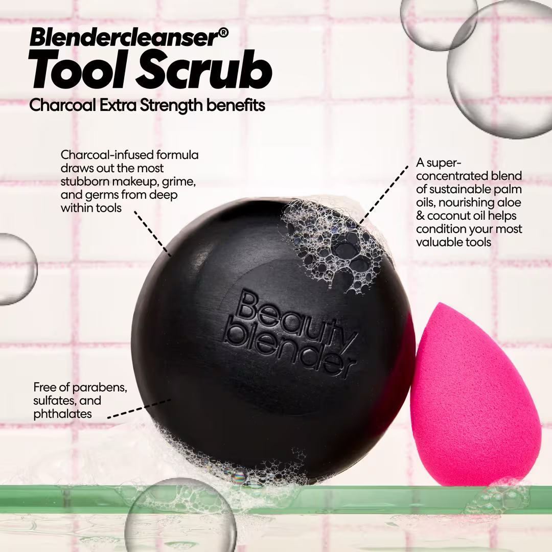 Blendercleanser Tool Scrub - Charcoal PRO - Image 3