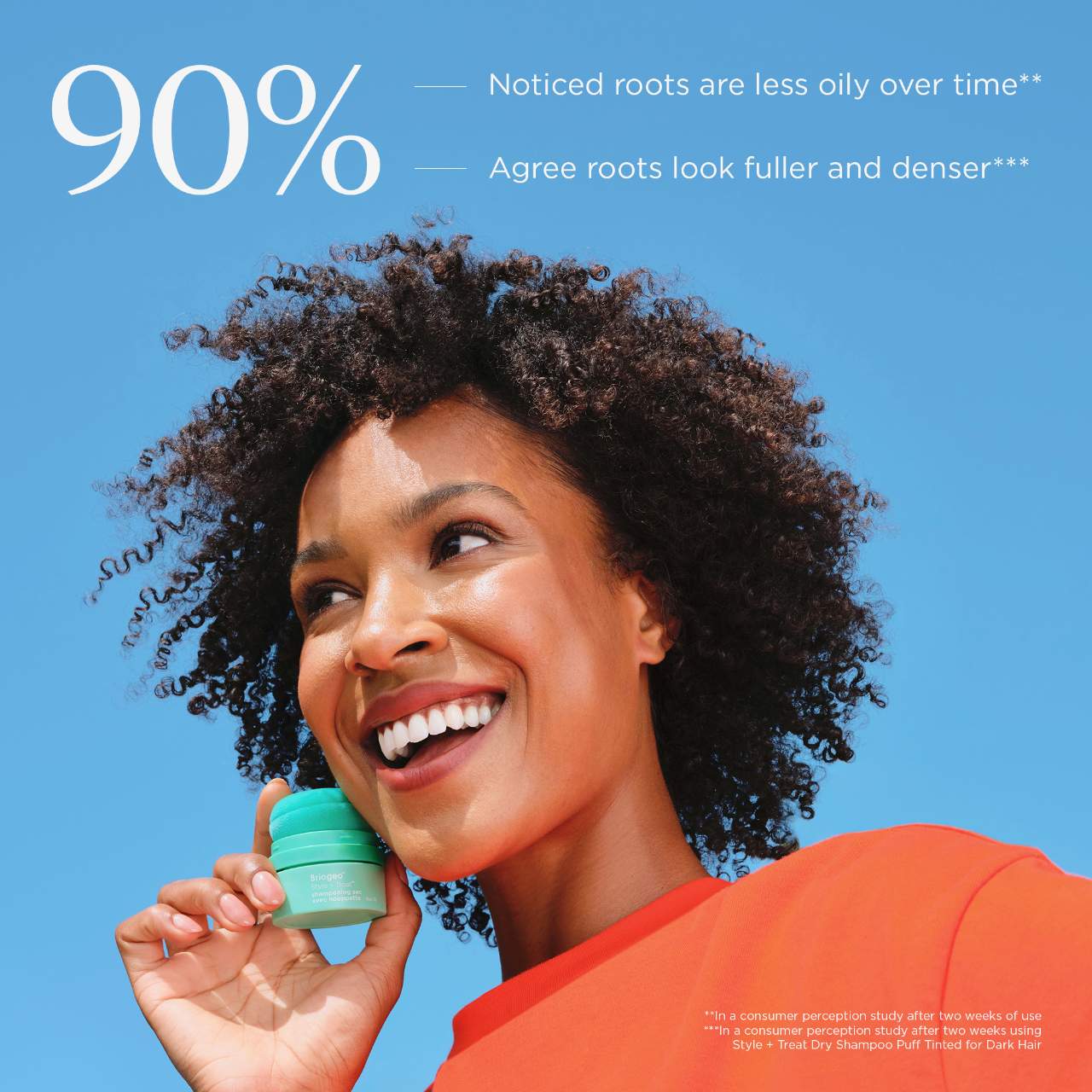 Style + Treat Biotin Dry Shampoo Powder Puff - Image 4