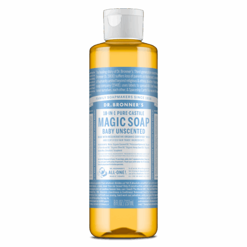 Unscented Pure-Castile Magic Soap 8oz