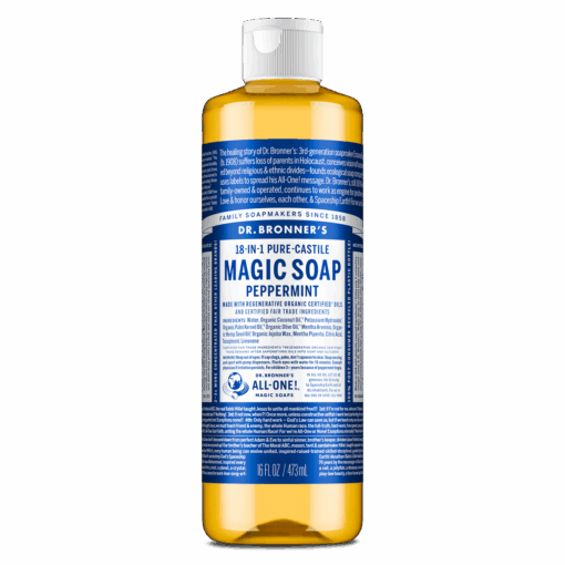 Peppermint Pure-Castile Magic Soap 16oz