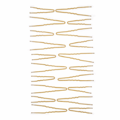 Alternative view of Frenchies Flocked Blonde Velvet Hairpins