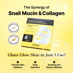 Alternative view of Advanced Snail Mucin Glass Glow Hydrogel Mask