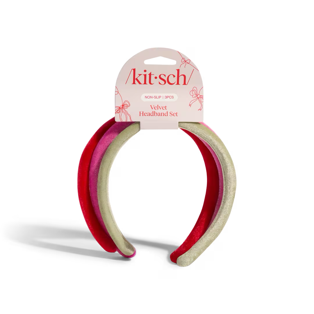 Velvet Headband 3 Piece Set - Image 3