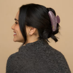 Alternative view of Pink Glitter Claw Clip