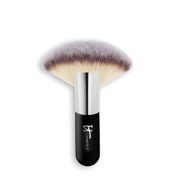 Mega Luxe Fan Brush Silver #9