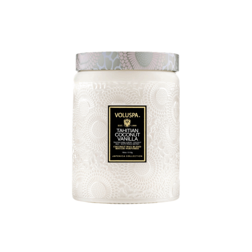 Large Jar Candle - Tahitian Coconut Vanilla